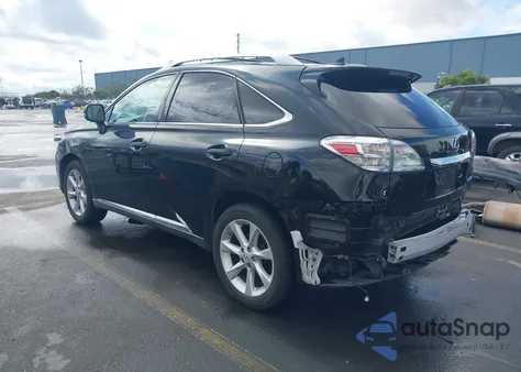 2011 Lexus Rx 350 из США, поврежденный, VIN 2T2BK1BA6BC100557